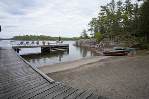 Main Boat House, Sauna and Beach - Country homes for sale and luxury real estate including horse farms and property in the Caledon and King City areas near Toronto